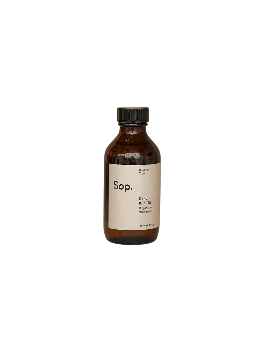 Sop Dene Bath Oil - Bergamot and Black Pepper