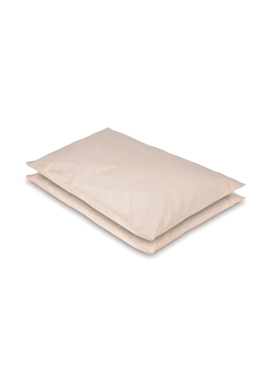 Relaxed Percale Pillowcase Pair - Pink