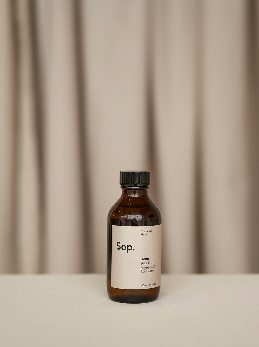 Sop Dene Bath Oil - Bergamot and Black Pepper