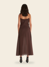 Load image into Gallery viewer, Eucalyptus Tie Front Midi Dress
