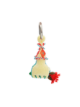Load image into Gallery viewer, Yellow Gul &amp; El Keychain
