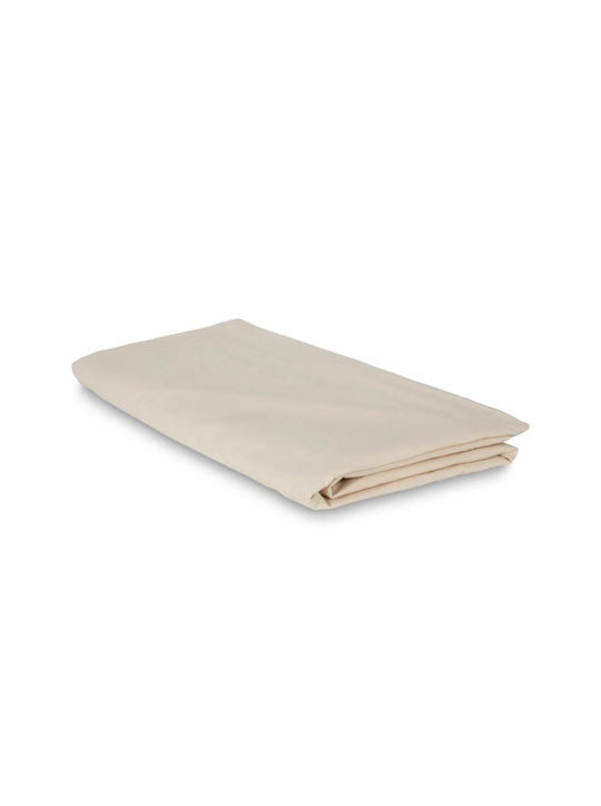 Relaxed Percale Duvet Cover - Oatmeal
