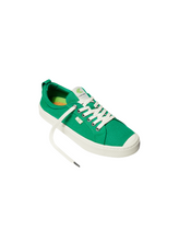 Load image into Gallery viewer, OCA Low Green Canvas Sneaker
