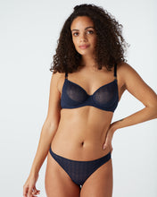 Load image into Gallery viewer, Barely There Thong - Midnight Navy
